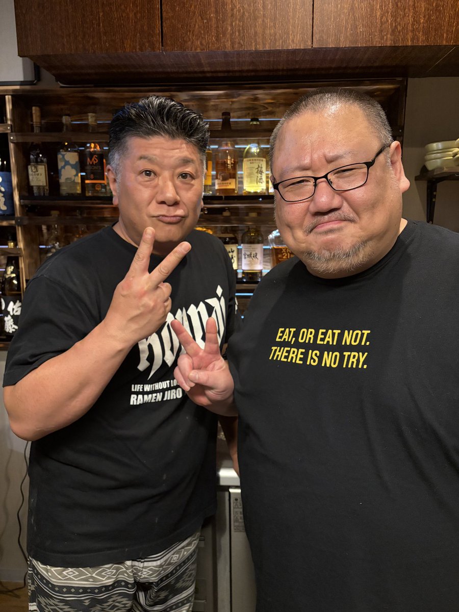 jiro_kame's tweet photo. お久しぶりに関内二郎の小林さんと飲んできました✨ https://t.co/Mvm5zCSBpm