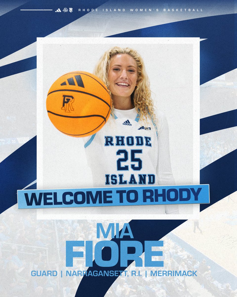 rhody_wbb's tweet photo. 𝐒𝐈𝐆𝐍𝐄𝐃 🐏🏀

welcome home, Mia Fiore ⚓️

🗞️➡️ https://t.co/A0ZxQepJG7 https://t.co/YYwFwxk4yX