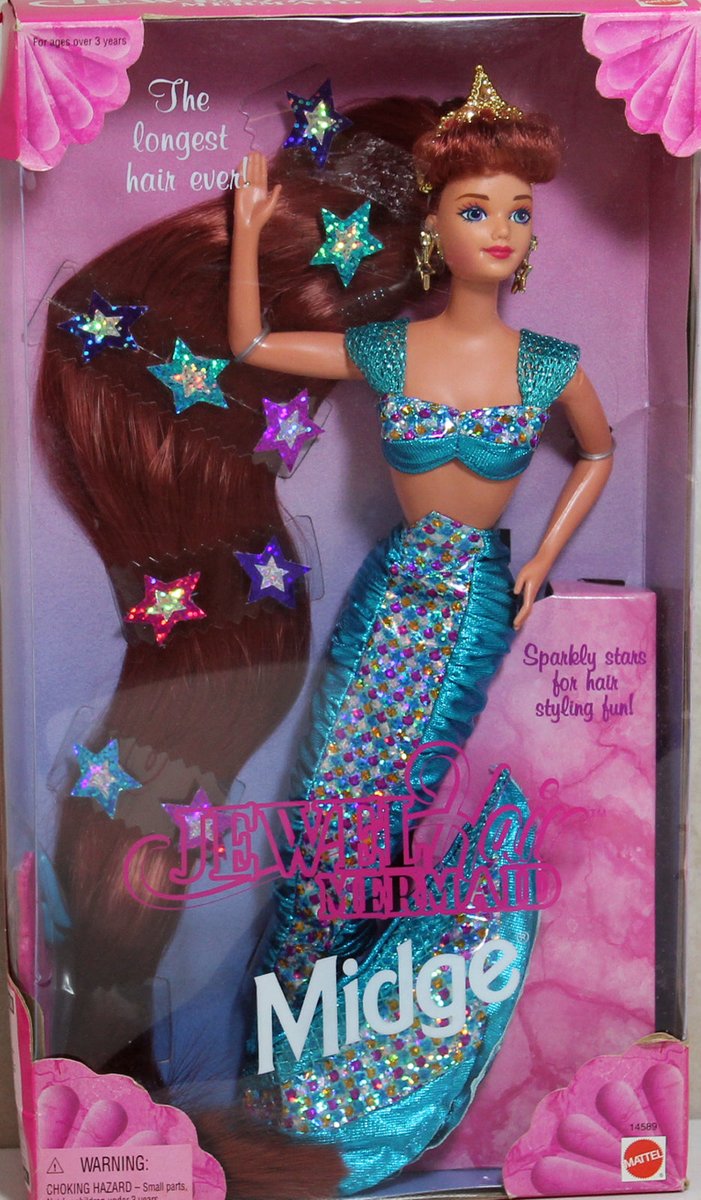 ellin_anderson's tweet photo. #Mermaids betray, tempt and slay. It’s best to keep your eyes on the prize, like my great-great-grandfather did on his voyage out of #Ireland to America. #FairyTaleTuesday #Mermay #poem #poetry #poets #Mermaid #Barbie #Midge The #GalwayMermaid probably looked something like this: https://t.co/dHc9QgvXId