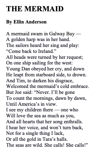 ellin_anderson's tweet photo. #Mermaids betray, tempt and slay. It’s best to keep your eyes on the prize, like my great-great-grandfather did on his voyage out of #Ireland to America. #FairyTaleTuesday #Mermay #poem #poetry #poets #Mermaid #Barbie #Midge The #GalwayMermaid probably looked something like this: https://t.co/dHc9QgvXId