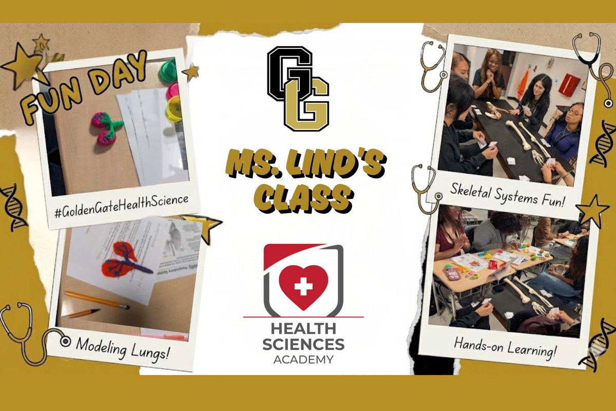CCAcademies's tweet photo. Hands-on learning @GGHS_Titans Health Sciences Academy! Students in Ms. Lind’s class built respiratory systems with play-doh 🫁 &amp; tested their knowledge w/ the Pick-Up Bones game. Engaging, interactive, &amp; fun learning in action every day! @collierschools https://t.co/Cj4nM2crAS
