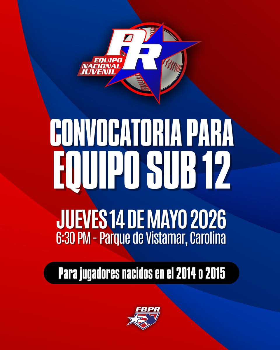 Federación de Béisbol 🇵🇷 tweet media