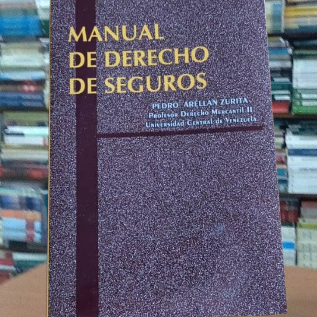 alvaronora's tweet photo. Manual de derecho de seguros Pedro Arellan Zurita https://t.co/z834dBj6sE