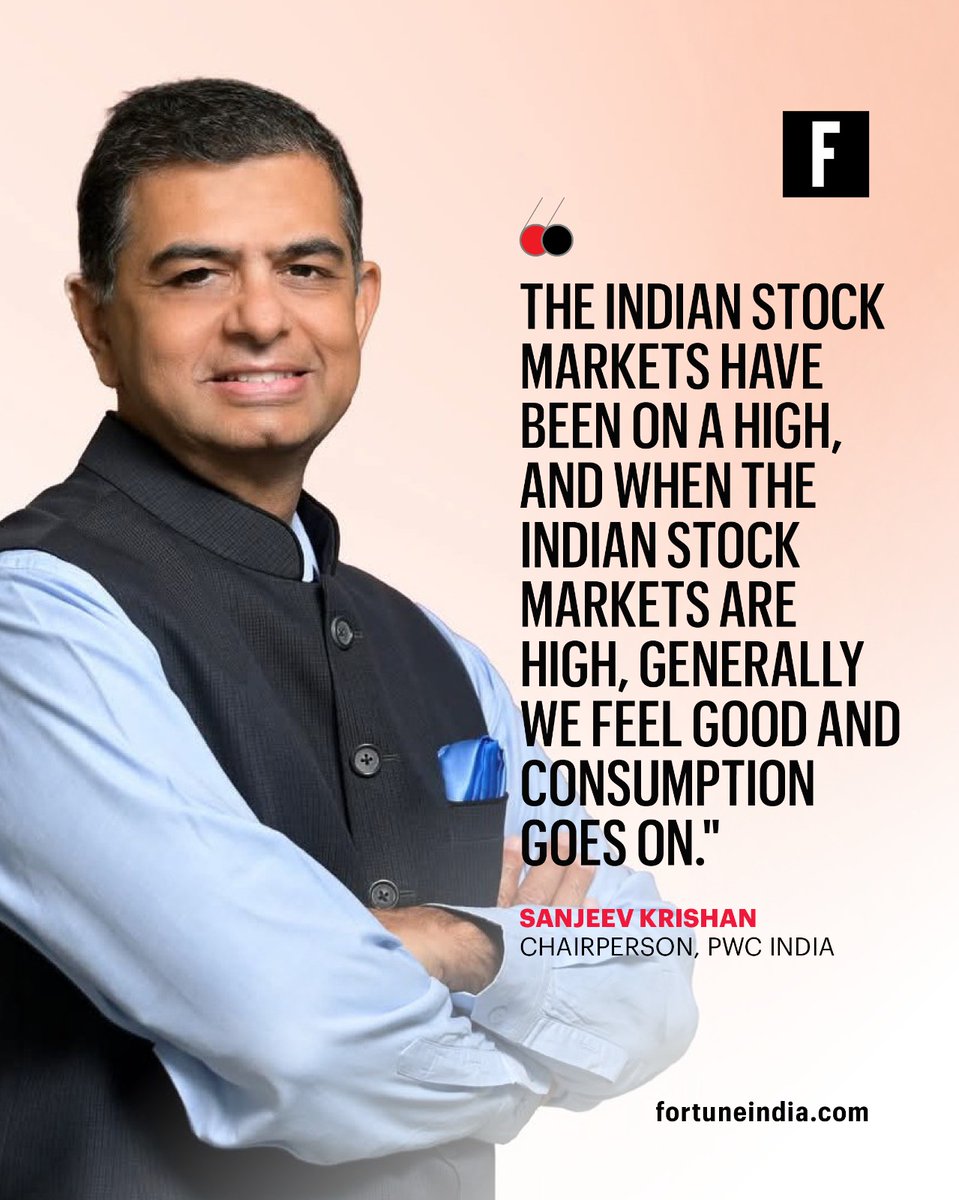 🚨Speaking at the CII Business Summit, Sanjeev Krishan, chairperson of ...