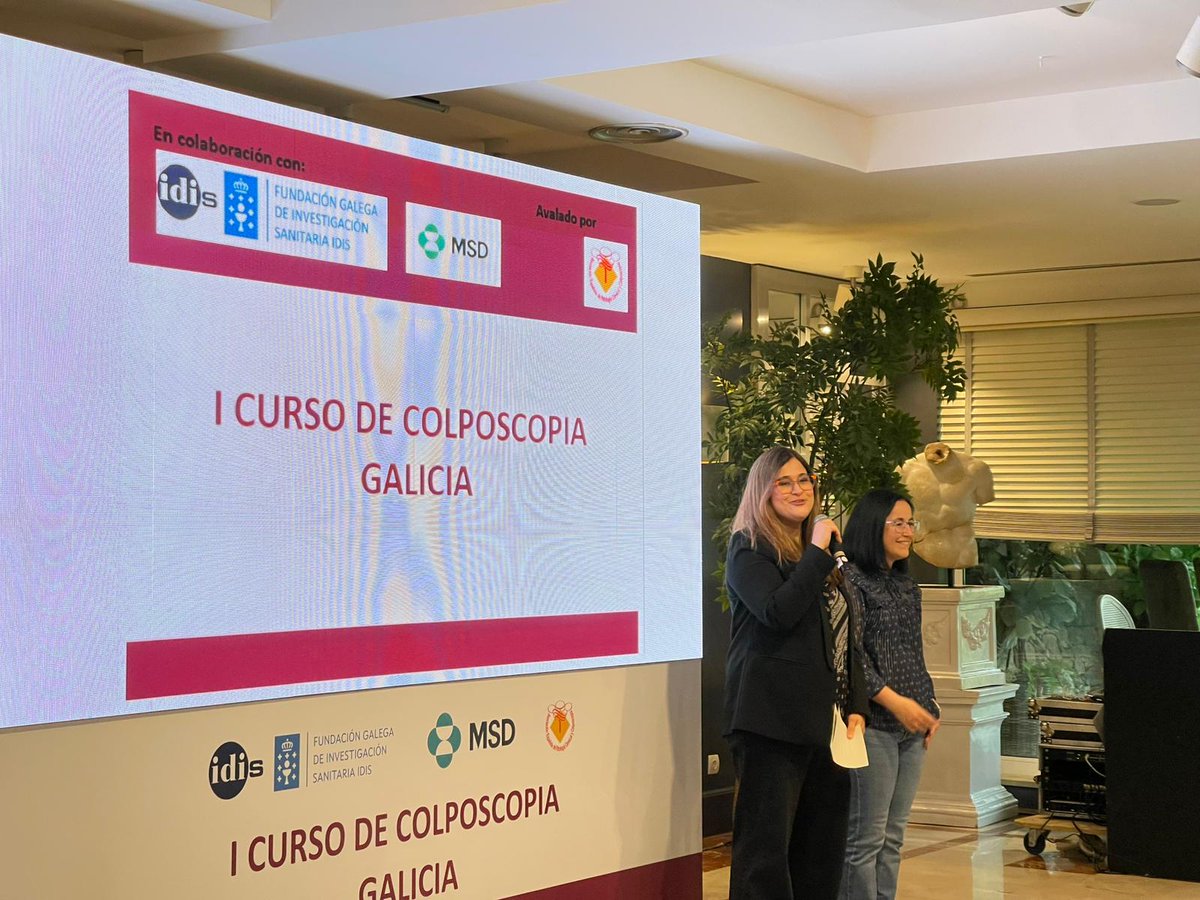 aepccolposcopia's tweet photo. 📍 Galicia

El 8 de mayo se celebró el I Curso de Colposcopia Galicia, avalado por #AEPCC, dirigido a residentes de 3er y 4o año y ginecólogos interesados en patología cervical.

80 asistentes y docentes de distintas áreas sanitarias participaron en esta jornada.💙

#Colposcopia https://t.co/2BYMM0sG9L