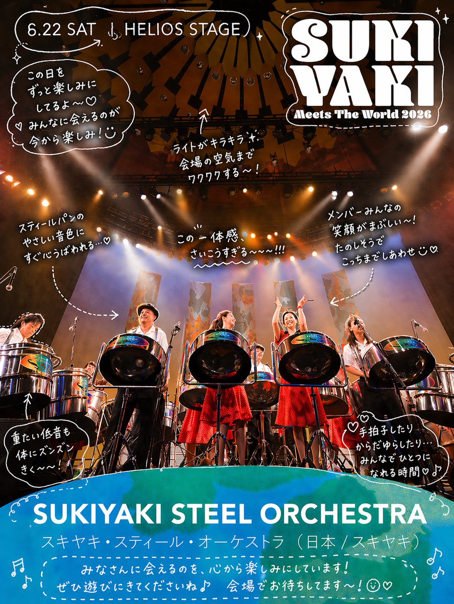 SSOtoyama's tweet photo. 中の人、某MSアプリ派だったんだけど、最近チャッピー使い始めました。
とりあえず流行りのプロンプトは使ってみるよねって事でこちらで披露💁🏻‍♀️💁🏻‍♂️
おもろいな🤔
#スキヤキミーツザワールド 
#sukiyakimeetstheworld
#スキヤキスティールオーケストラ
#sukiyakisteelorchestra https://t.co/7J7V9tLb8L