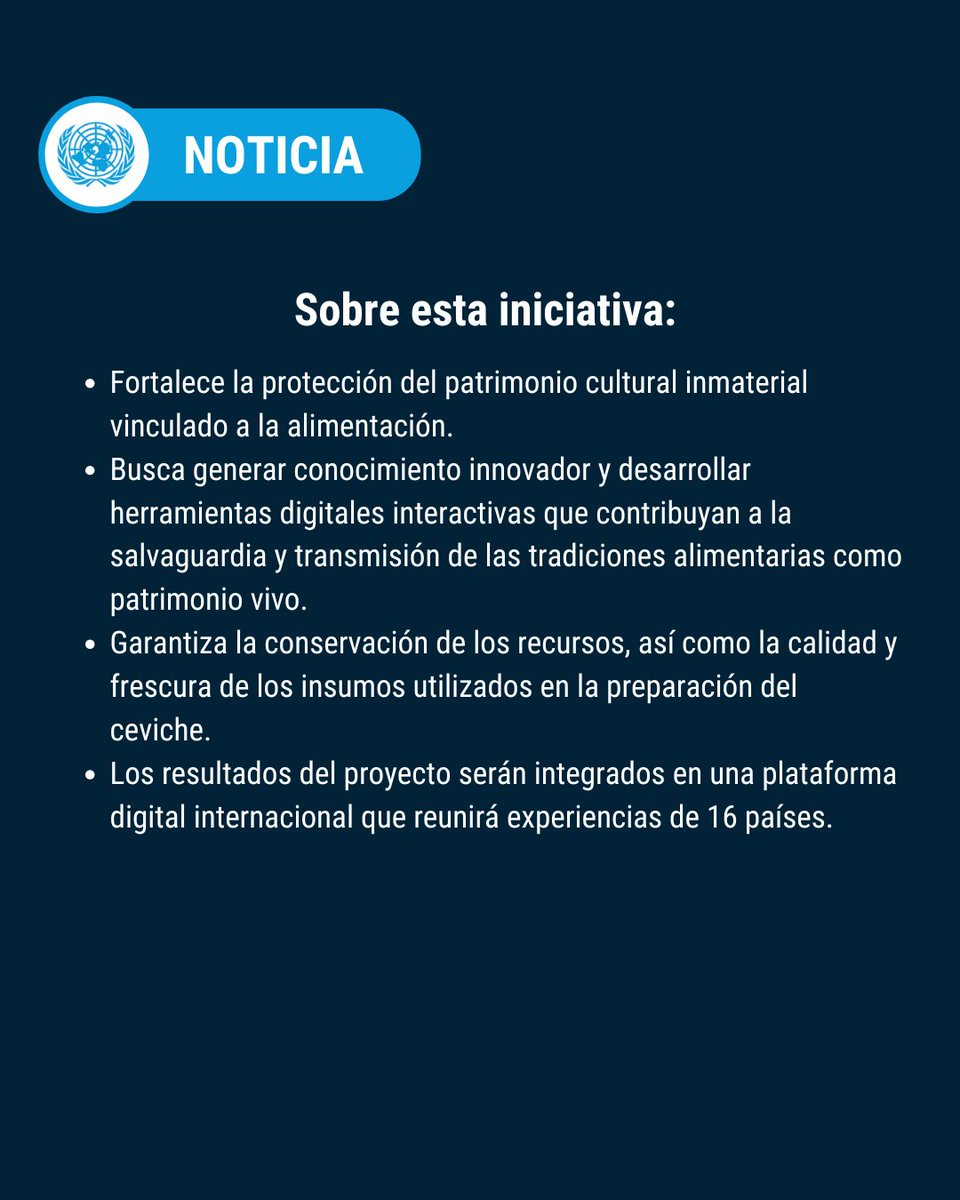 Naciones Unidas Perú tweet media
