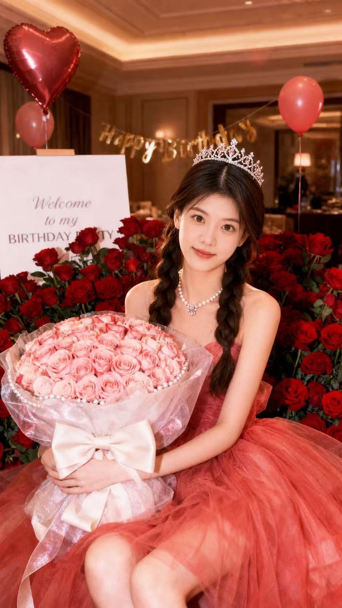 Dreamy Birthday Princess Portrait