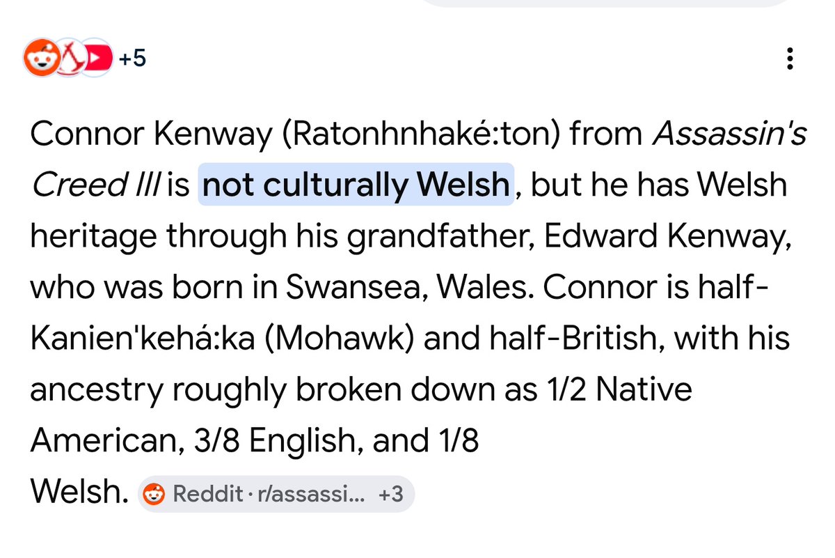 swan158's tweet photo. @R123424710166 @ac_landmarks I would consider Haythem &amp; Connor welsh too due to Edward , we played as Haythem for a few sequences longer than Adewale in freedom cry so I would consider him a Protagnonist too, Haythem is half Welsh &amp; half English , Connor is native American, English &amp; 1/8 Welsh https://t.co/6N7vSu6YhB