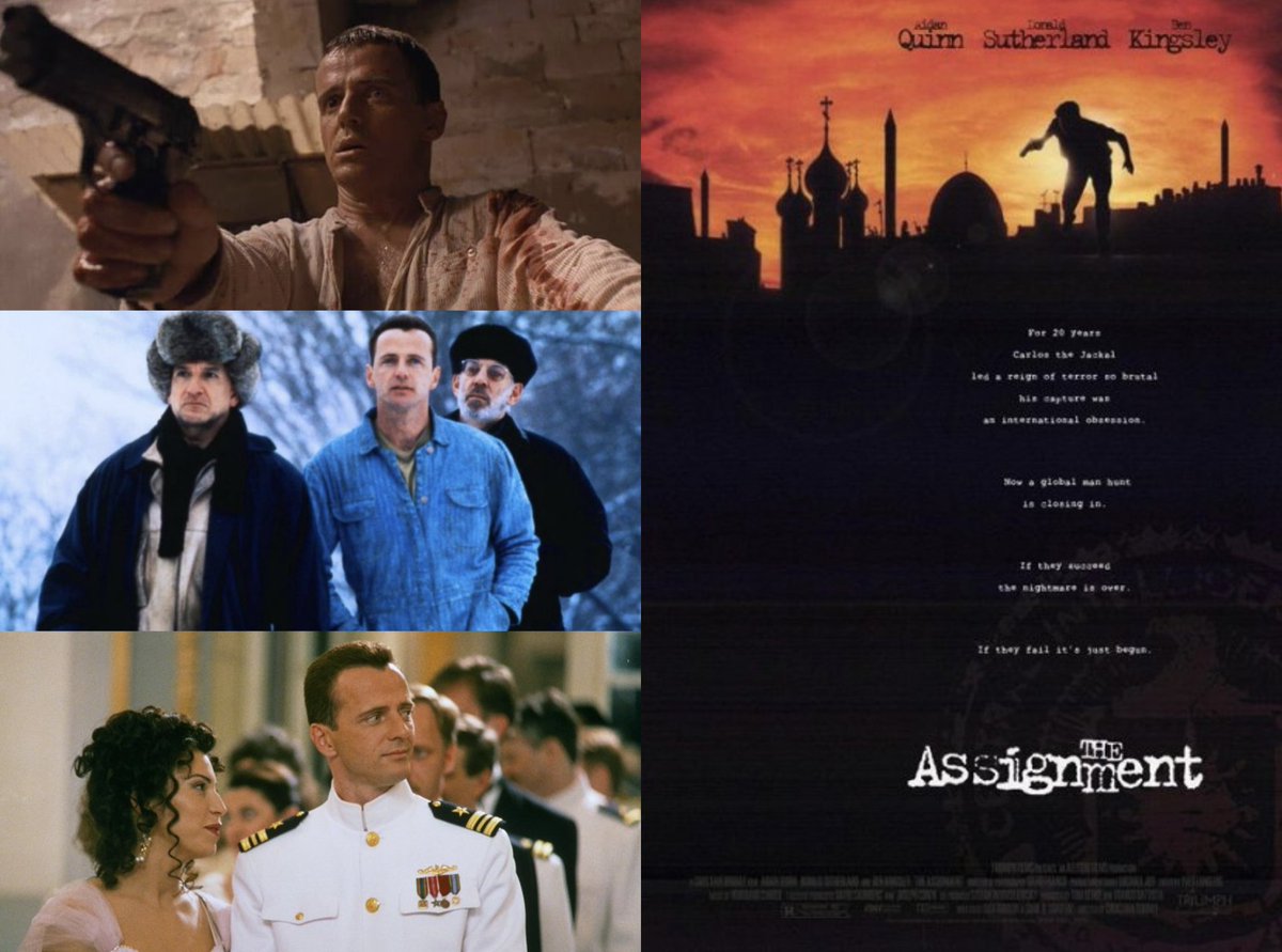 entre_pelis's tweet photo. Repasando la carrera de Christian Duguay en nuestro último programa, recomendamos el trepidante thriller CAZA AL TERRORISTA, con Aidan Quinn en un doble papel como agente de la CIA y el Chaval, acompañado por Ben Kingsley y Donald Sutherland. Posiblemente su mejor película. https://t.co/pPys9krHpW