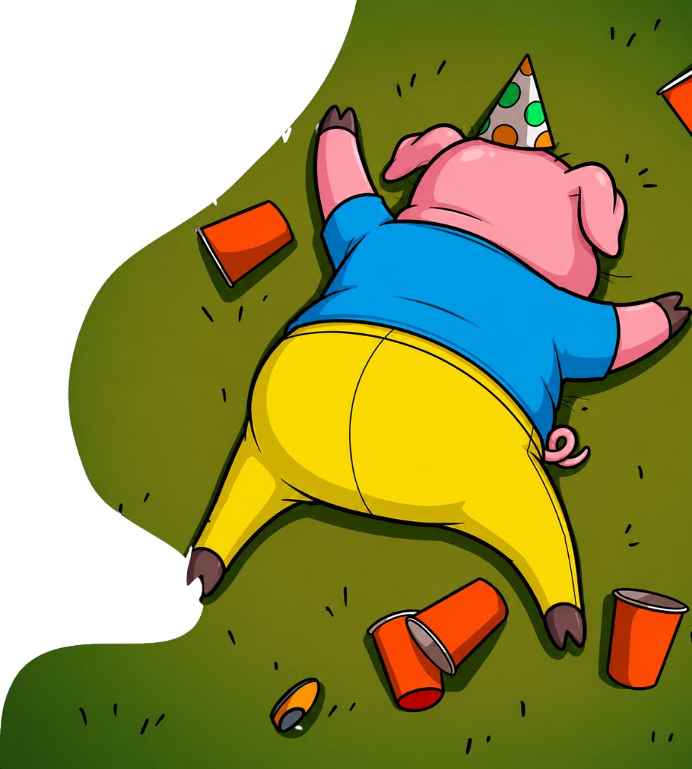 GrumpyPigSol's tweet photo. Grumpy Pig is wondering which party to drop by tonight; I think you can guess where he'll be heading soon...

#pumpfun #grumpy #dexsreener #sol #memecoin https://t.co/cdrlfcWGQ6