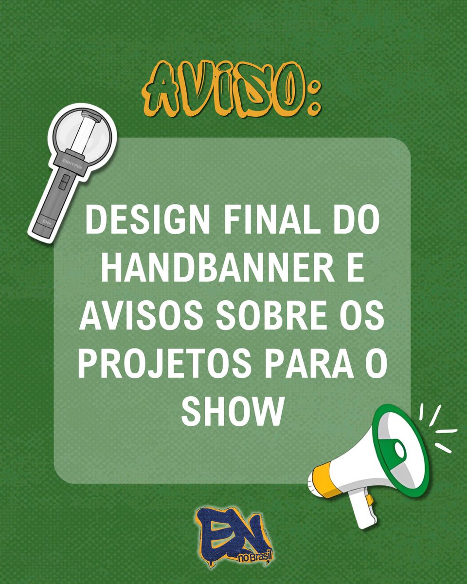 EN- no BRASIL 🇧🇷 | 04.07 tweet media
