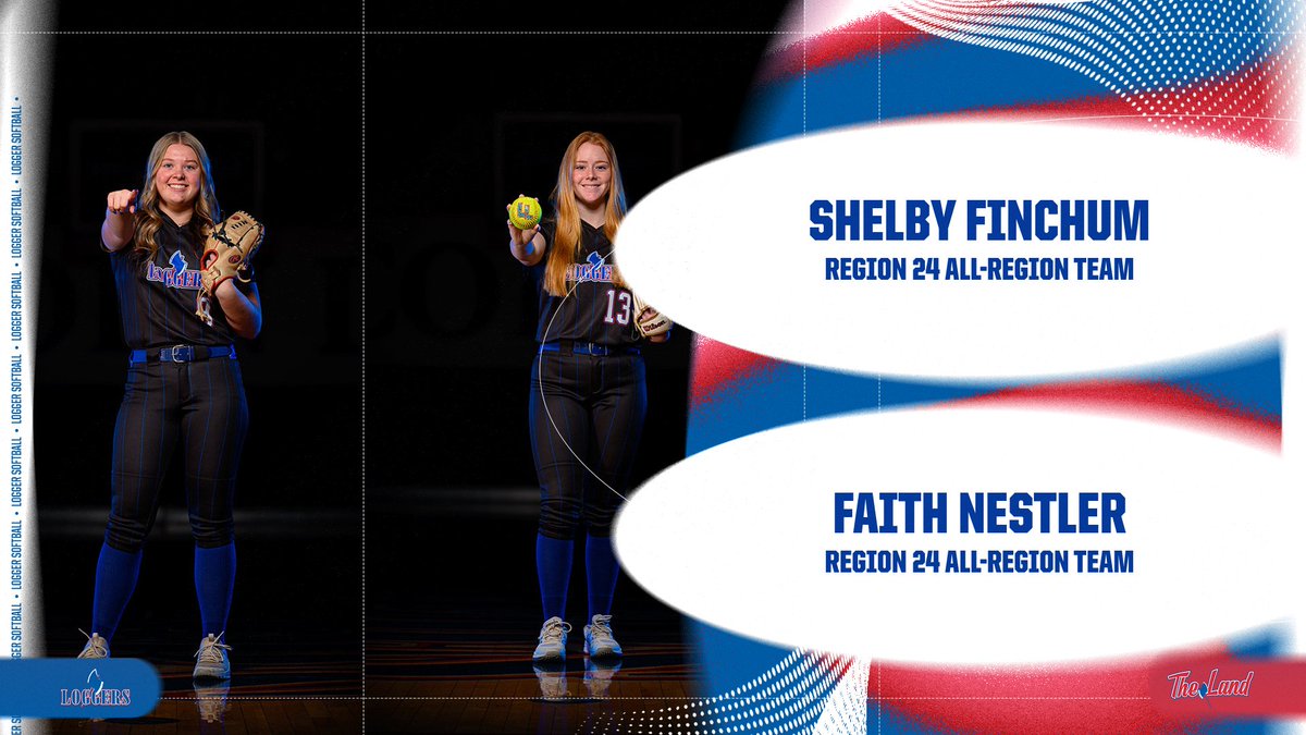 LLCCAthletics's tweet photo. Finchum and Nestler named to Region 24 All-Region Team

https://t.co/lhHTrydHY4

@Loggersoftball  @LincolnLand
@SJRsports @Channel1450com @Sportsradio1450

#TheLand #RollLogs #ChopOn https://t.co/3kjdOX59jQ