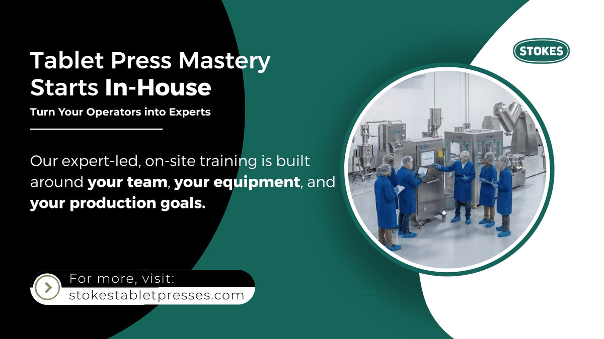 StokesTP1896's tweet photo. Production problems often start with training gaps.

Stokes on-site training helps operators troubleshoot faster and run with confidence.

Schedule training today:
https://t.co/HKMU4M2pXX https://t.co/SdmN2auHb3