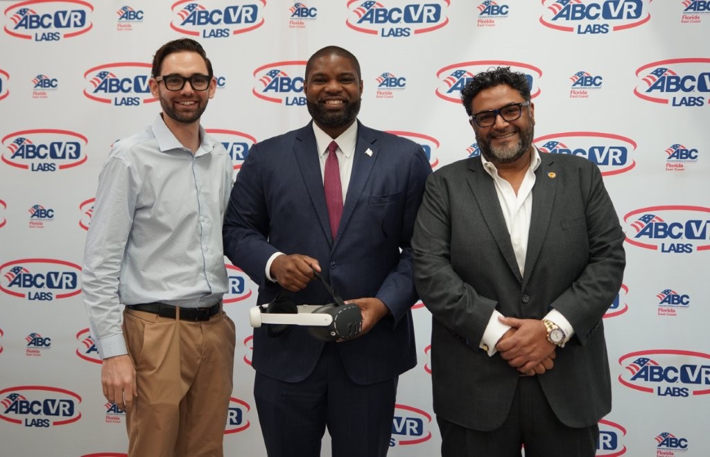 uplift_training's tweet photo. We joined with @abceastflorida, and their COO Sonny Maken, to provide a VR job skills training demonstration for Congressman @ByronDonalds.

Through ABC Labs, we are helping bring immersive VR simulation training to the construction industry, giving students and future trades professionals a hands-on way to explore high-demand career pathways, practice real-world skills, and build confidence before stepping onto a jobsite.  

A huge thank you to ABC Florida East Coast Chapter for their leadership, partnership, and commitment to preparing the next generation of builders.  The future of construction training is hands-on, immersive, and already underway. 

$NRPI 
#ABCLabs #WorkforceDevelopment #ConstructionEducation #CareerTechnicalEducation #VRTraining #SkilledTrades #FutureOfWork #UpliftAerospace