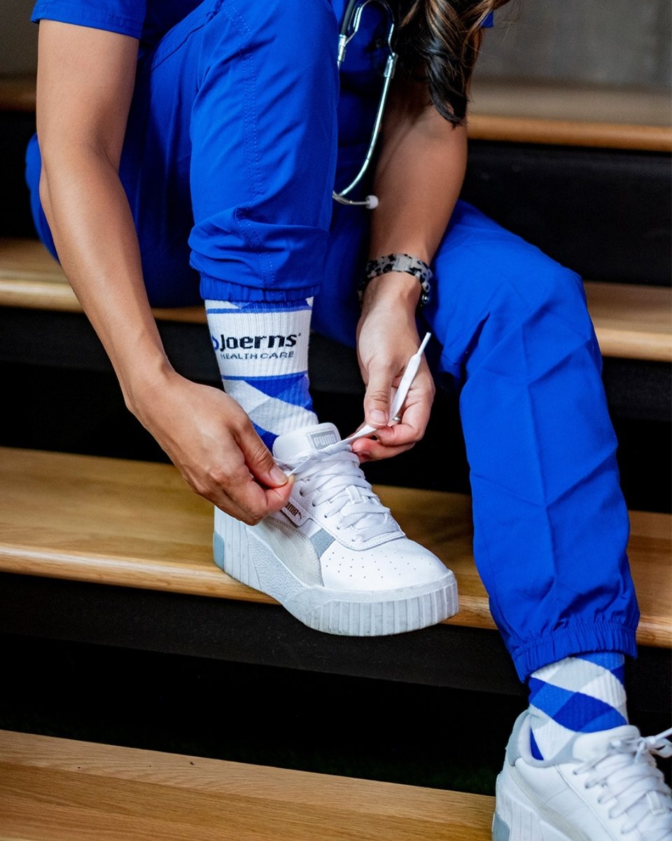 SockClub's tweet photo. Happy International Nurses Day. 12-hour shifts on their feet. They deserve the best socks in the building. 🩺 https://t.co/YPjJTvsLqh