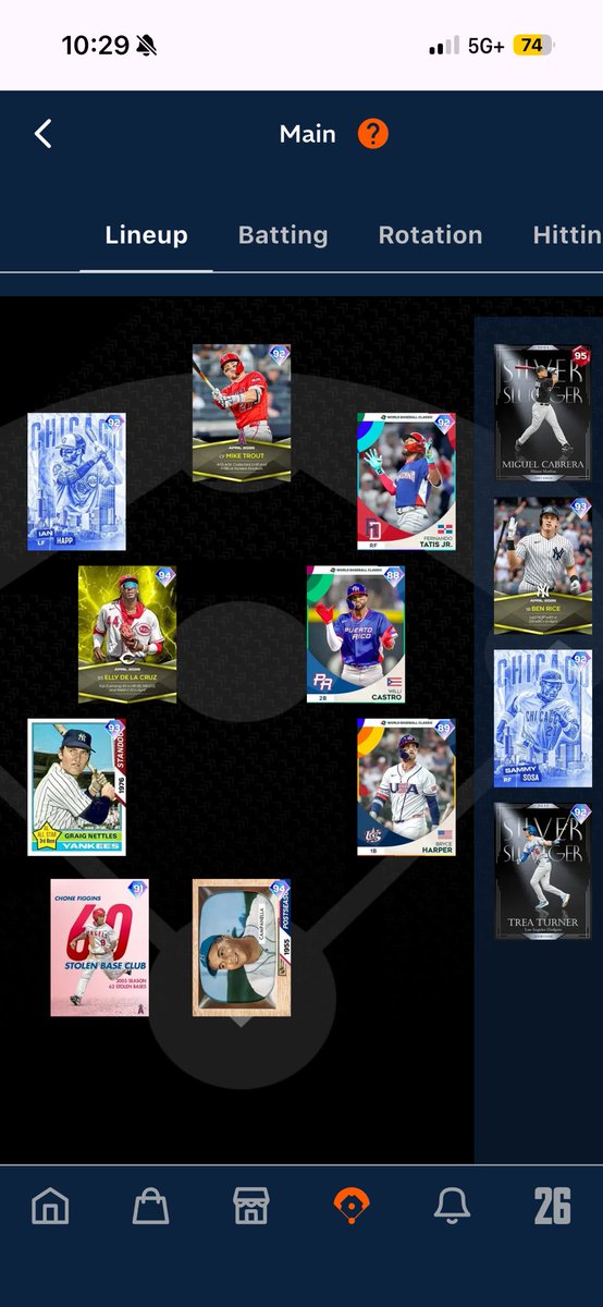 bchoate19's tweet photo. @kneand_ Tbf I just got Jackie so haven’t used him yet and I just mash with Harper online lol https://t.co/w4U4CrmfkU
