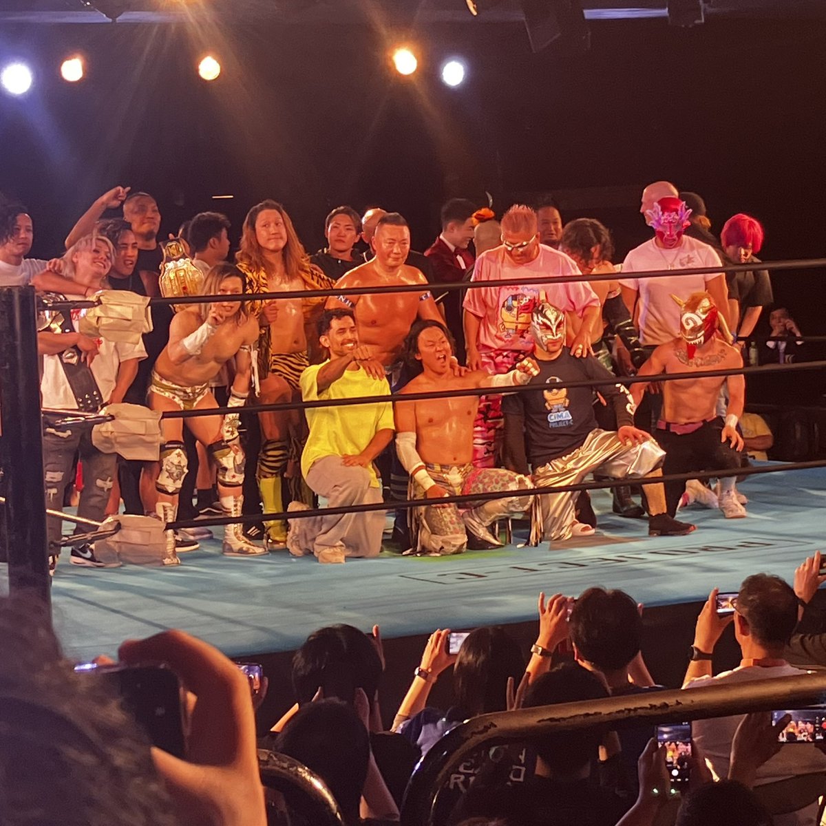 graycolorpanda's tweet photo. #2つの太陽 #cima 
わちゃわちゃした、楽しい大会でした。
次回は、CIMAさんもベスコンでかっちょいいとこ観せて下さい！ https://t.co/jVKnfOAgwL