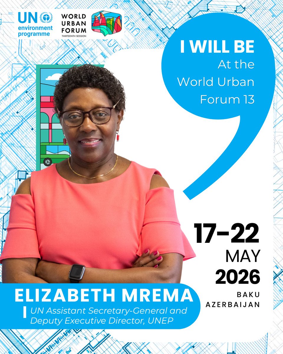mremae's tweet photo. Looking forward to talk sustainable urbanization at #WUF13 
#ForPeopleForPlanet https://t.co/0rrDoGiLEY