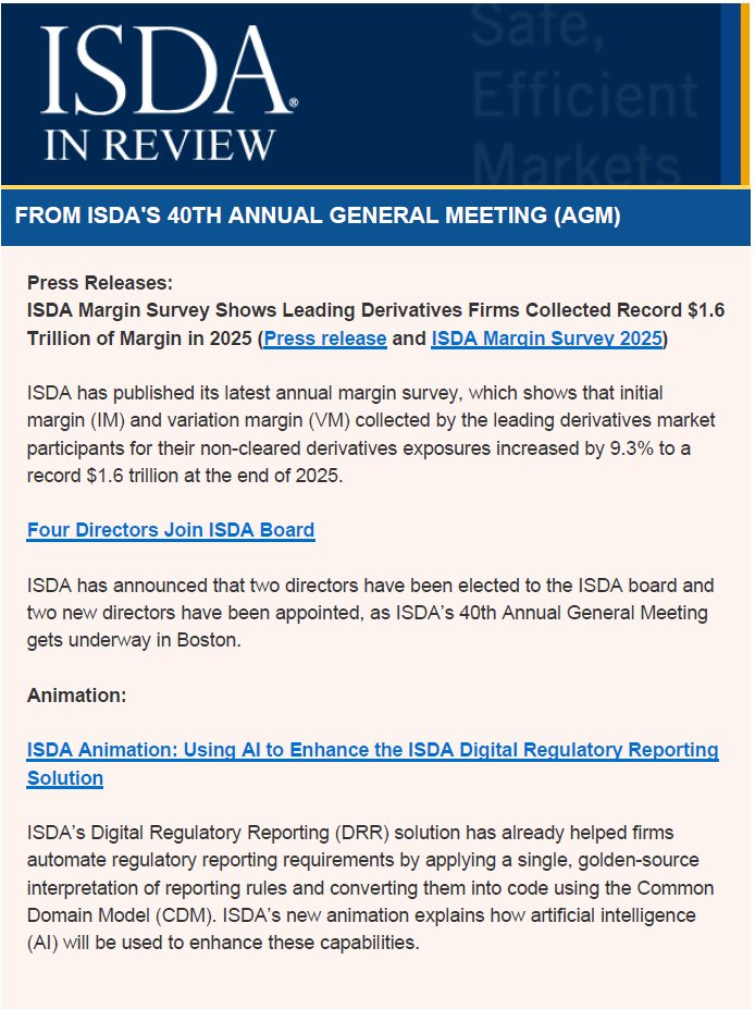 ISDA tweet media