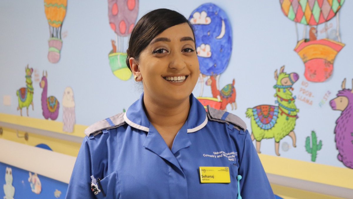 nhsuhcw's tweet photo. On #InternationalNursesDay, we’re celebrating Sehanaj Kaur, whose childhood experiences in hospital inspired her to become a children’s nurse at UHCW.

Click  ⬇️ to read Sehanaj’s inspiring story. #IND2026

https://t.co/qNnV4EWhbp https://t.co/WC7gyHSqWE