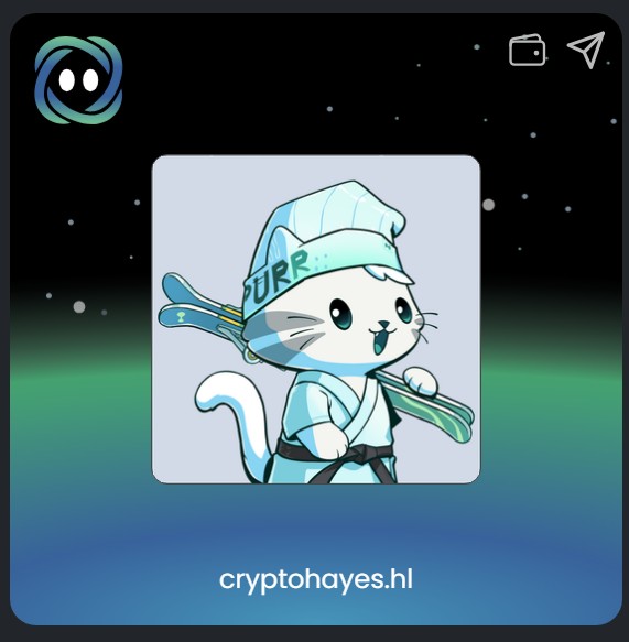 web3amba's tweet photo. @CryptoHayes @CryptoHayes you can get .hl touch via @drip__trade https://t.co/WHqmn7Ejad