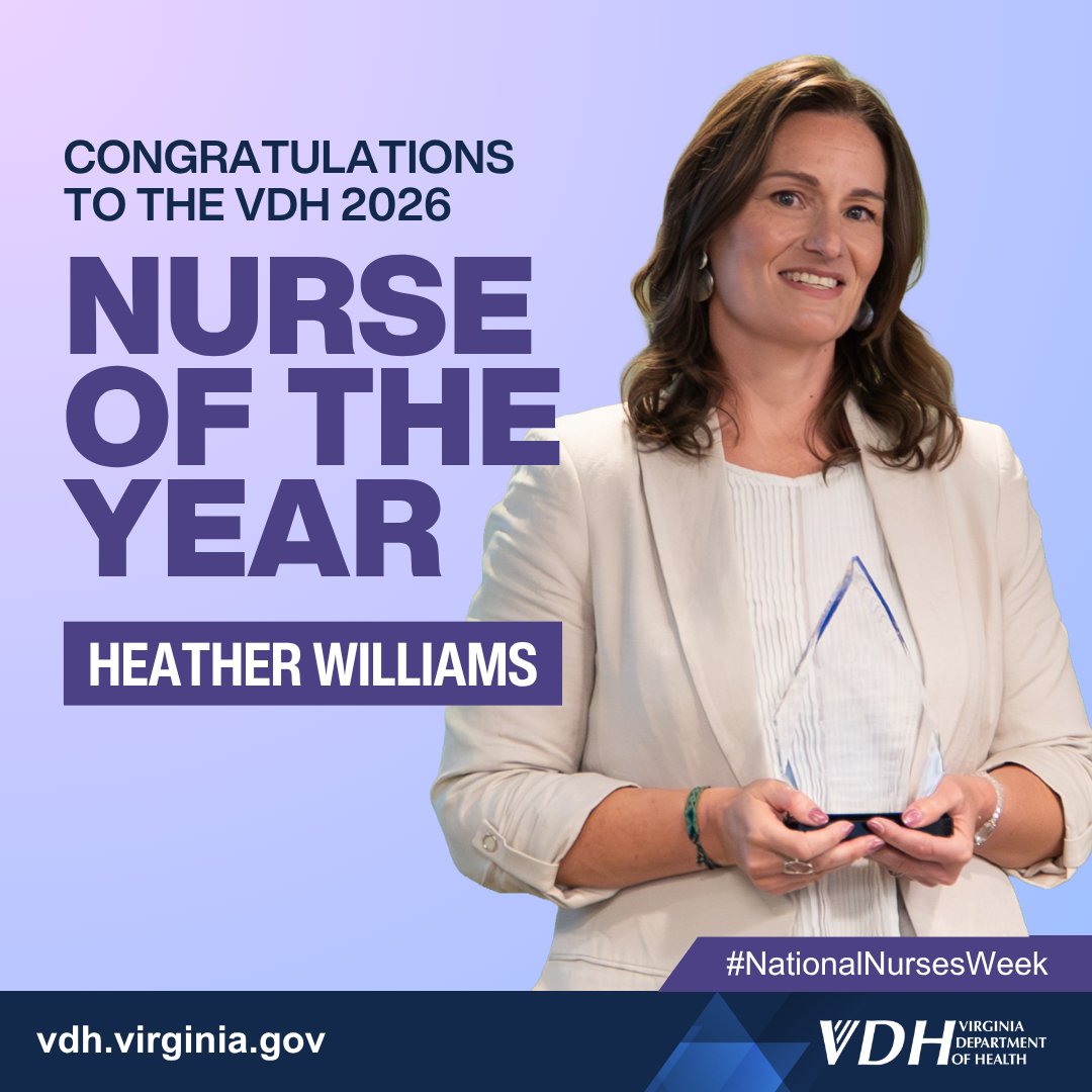 Va Dept of Health tweet media