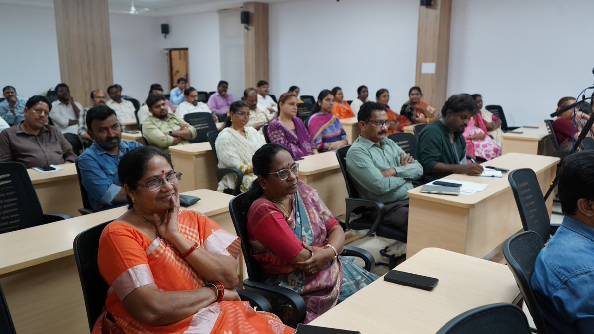 braouofficial's tweet photo. MENTAL HEALTH AND HUMAN RIGHTS ARE THE FOUNDATION HUMAN PROGRESS
-: Dr. Sri Krishna, Psychologist
• BRAOU organized awareness program on “Mental Health and Wellbeing”

Hyderabad, May 12, 2026: Dr. B. R. Ambedkar Open University celebrating "Education Week" on “Innovation Inclusion, Institutional Excellence and Outreach”  from May 11 to 17, 2026 at the university campus. As a part of this the university organized awareness program “Mental Health and Wellbeing” on Tuesday. 
Dr. Sri Krishna, Clinical Psychologist, Hyderabad attended as guest speaker for the program. Dr. Sri Krishna delivered a lecture on “Mental Health and Wellness”. He stated that mental health serves as the foundation for human rights, as well as for social and economic progress. He explained that psychologists strive to alleviate distress and foster mental resilience in every individual within society whenever they experience anxiety or face difficulties. He noted that understanding one's emotions in healthy ways depends on factors such as self-confidence, a sense of purpose, resilience, and personal growth. Furthermore, he explained that individuals can proactively prevent health and mental issues by ensuring adequate sleep, maintaining a nutritious diet, and engaging in regular physical exercise.
Prof.G. Pushpa Chakrapani, Director Academic Preside over the program. Prof. Pallavi Kabde, Dean, Social Sciences; Prof. Rabindranath Solomon OSD to VC; Prof.I.Anand Pawar; Prof.P.Venkata Ramana; Prem Kumar, President NTEA, Directors, Deans, Head of the branches, university employees, students were participated in the program.