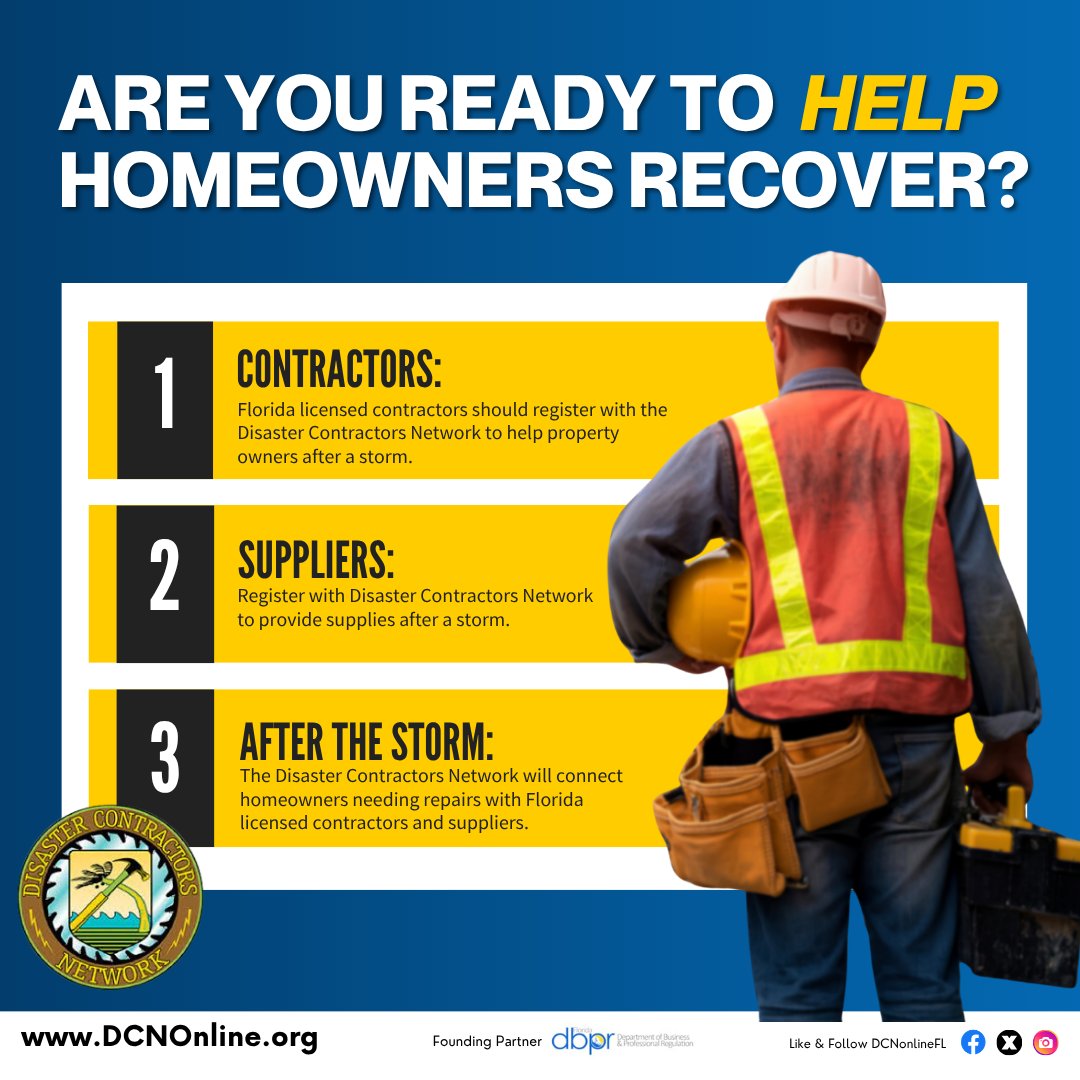 Disaster Contractors Network Florida tweet media