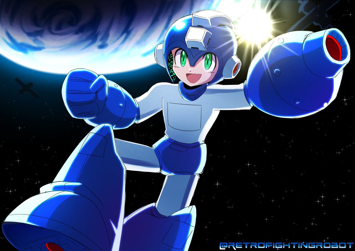 Retro Fighting Robot - COMM OPEN tweet media
