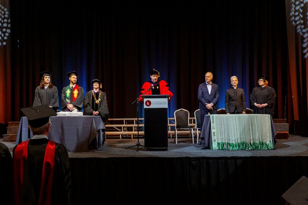 bucgcm's tweet photo. Congratulations to Travis L. Myers ('15), Interim Academic Vice President at LCC International University! Dr. Myers recently emceed Baccalaureate &amp; Commencement, sashed graduates, and helped celebrate the opening of LCC’s new Learning Commons during the week of festivities. https://t.co/ze6aiW6L6l