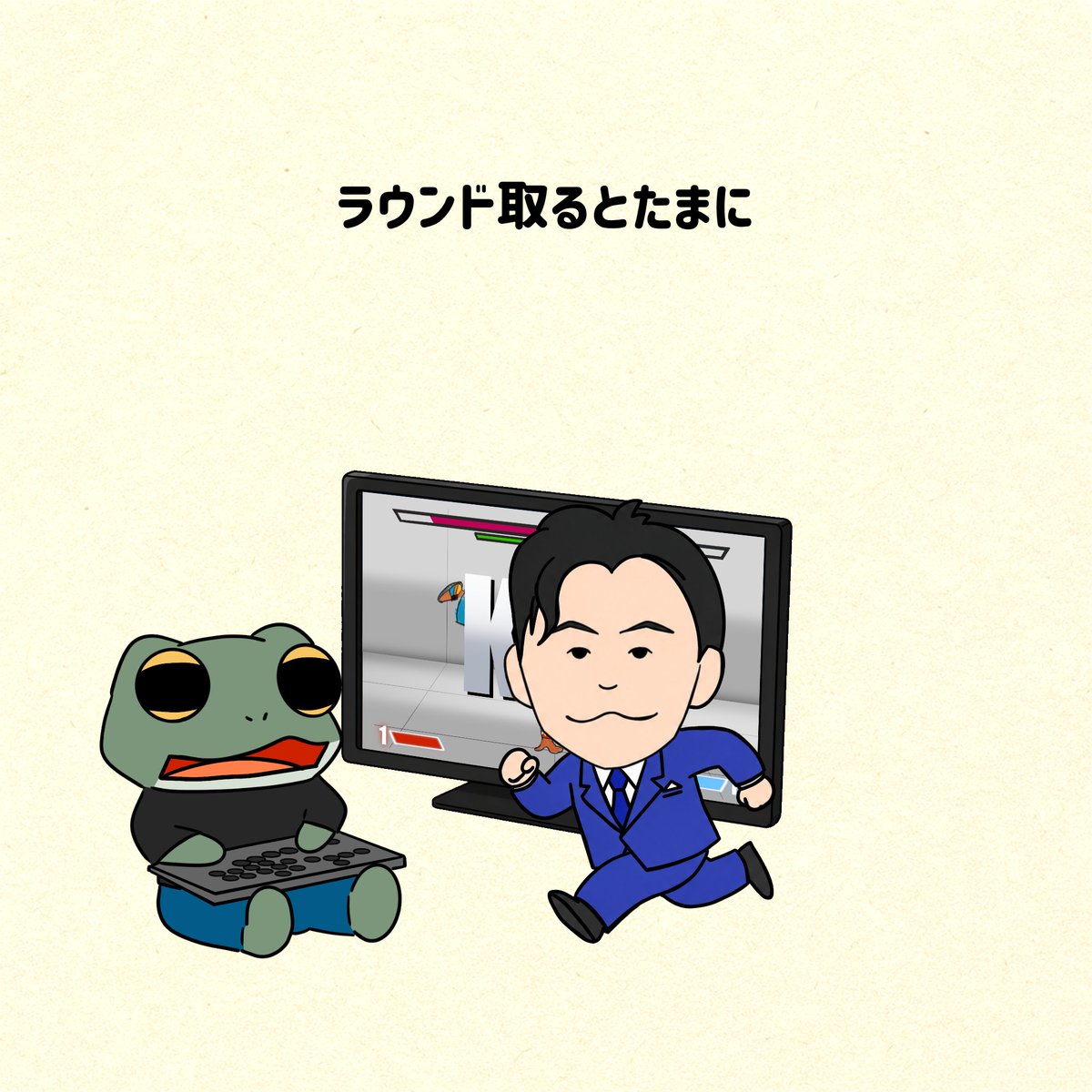 marosuke___'s tweet photo. ハイタニさん実況がきた！②

#スト6 
#ストリートファイター6 
#絵日記
#イラストㅤㅤㅤ 
#ハイタニ 
#まろ助の日常 https://t.co/pVDOyZmUce