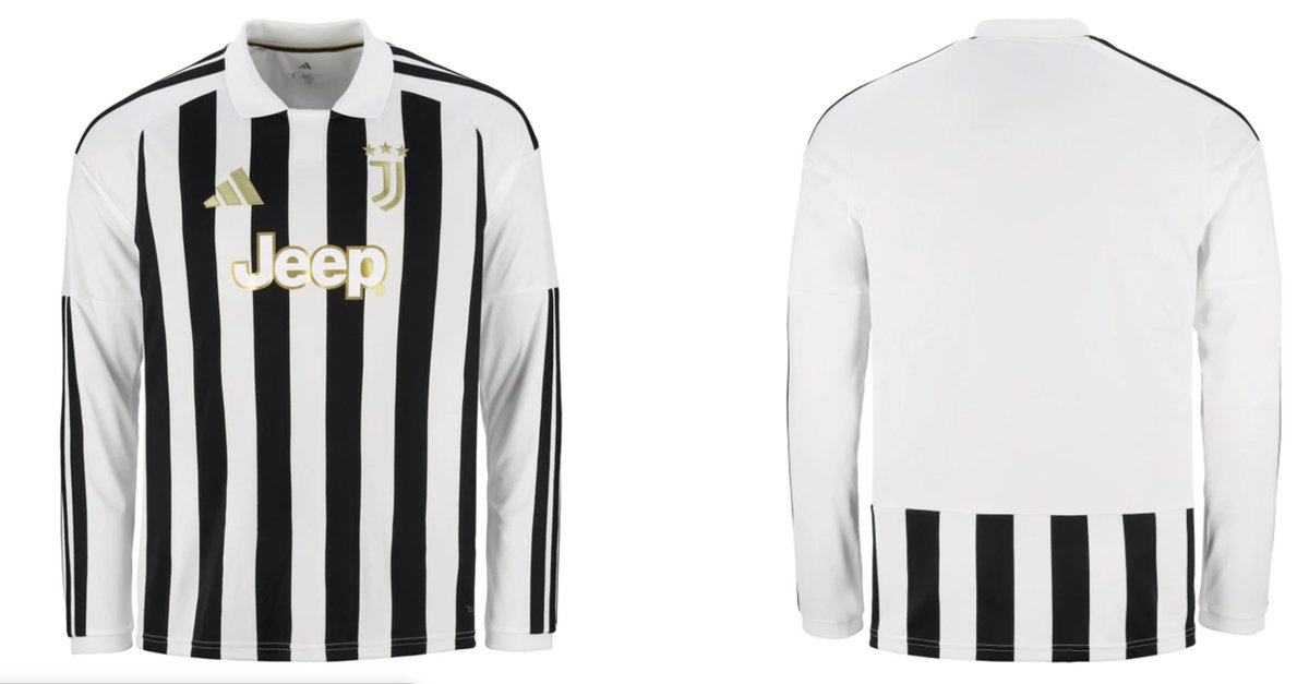 westonpagano's tweet photo. Finally - long sleeves! Only available in the fan version, not the authentic/player version, though - hopefully it's added later.

It'd be so much better with our stripes continued all over, not broken up w/ Adidas stripes clashing, but still the best news we've had in a while. https://t.co/GMhVAWsF8q