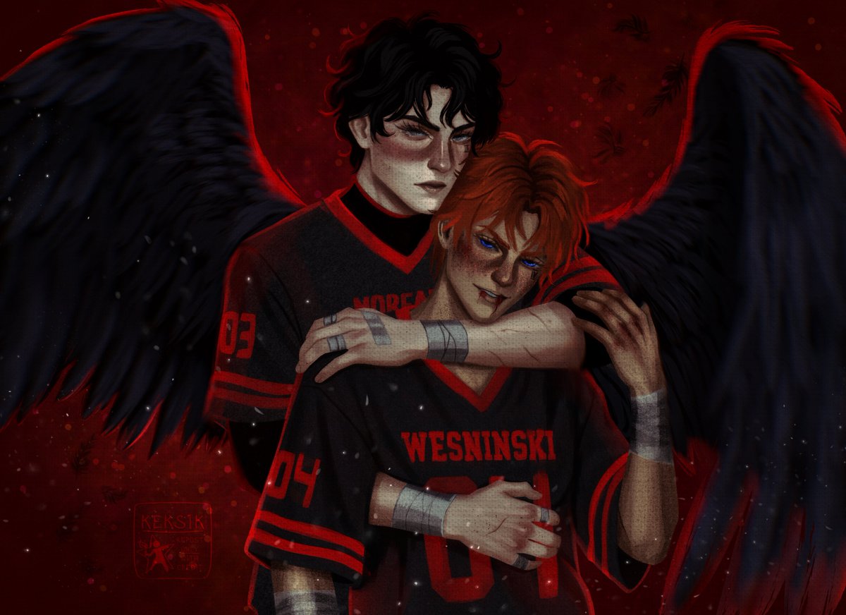 keksik_art's tweet photo. — Will you catch me if I fall? 

#NeilJosten and #JeanMoreau 
#jeaneil #aftg #AllForTheGame https://t.co/qzJ2yi6c4r