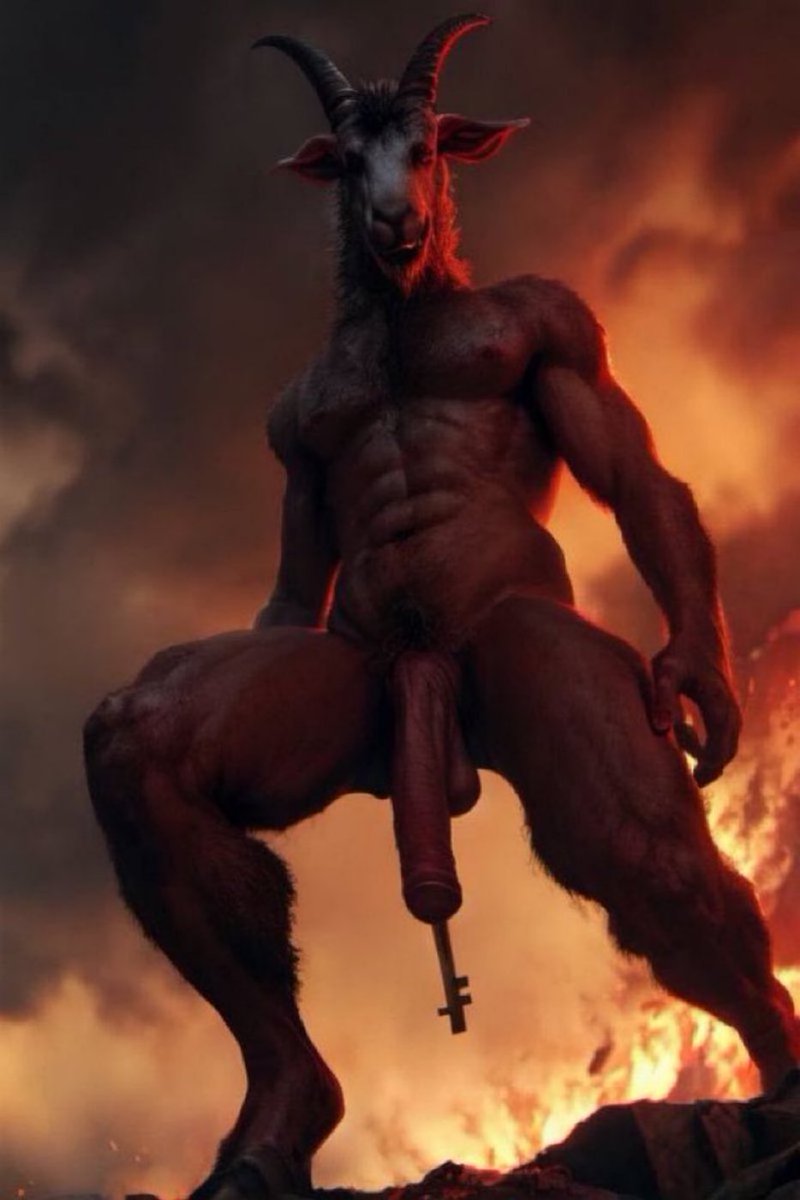 justhors's tweet photo. Let your soul be corrupted by HIM
Let him insert his demonic seed into your pathetic hole and let him truly free you https://t.co/1tEnnu8g0W