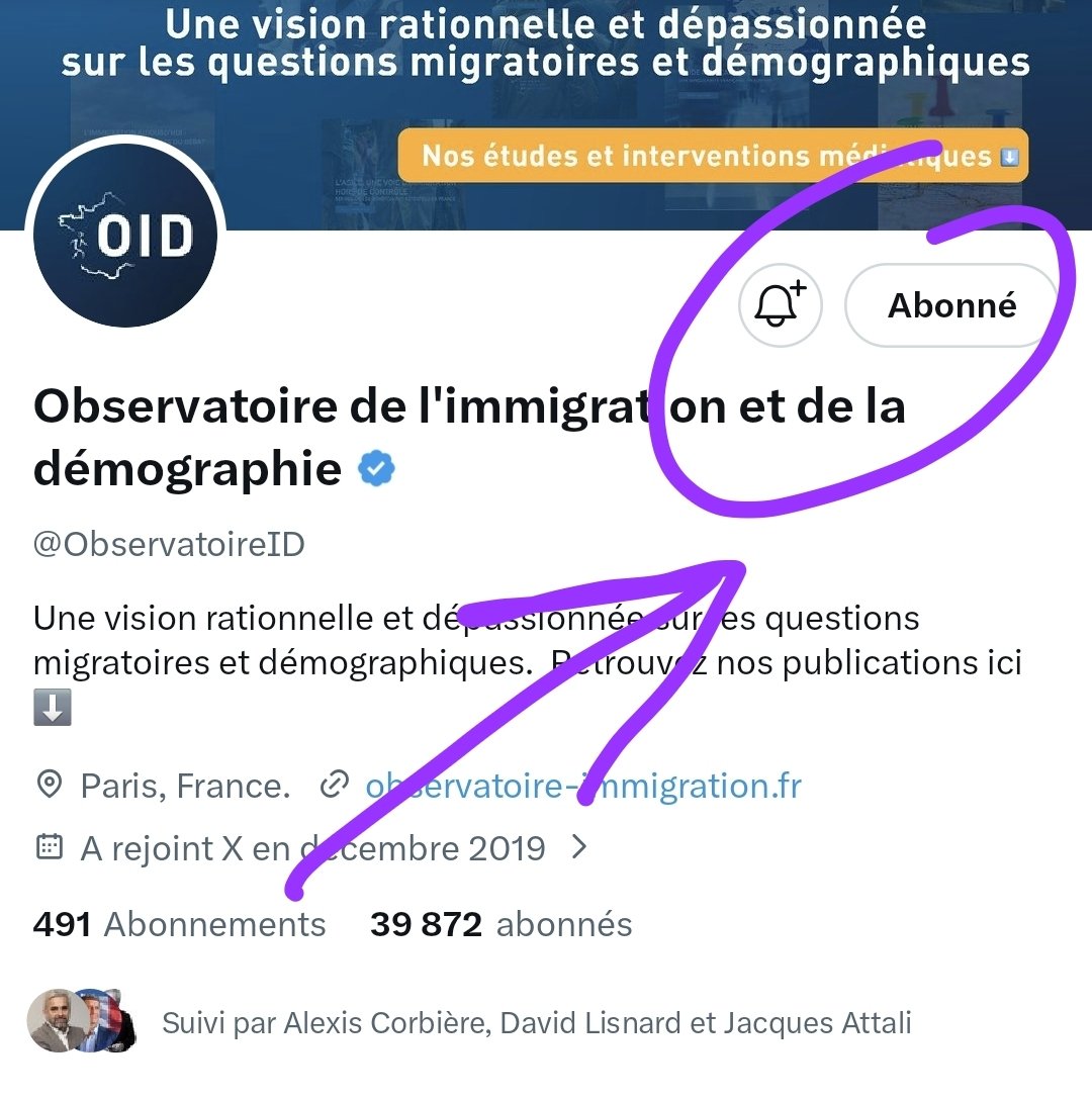 🔴⏰️ Les 130 dernières places pour faire partie des 40 000 premiers abonnés de l'<a href="/ObservatoireID/">Observatoire de l'immigration et de la démographie</a> vont partir très vite !