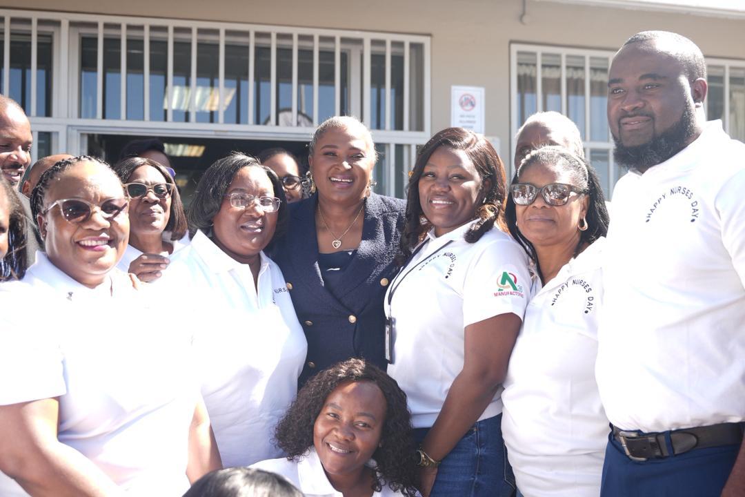 FirstLadyNam3's tweet photo. She concluded by encouraging nurses to “be bigger than themselves,” reminding them that service is not always about personal recognition, but about making a meaningful difference in the lives of others. 

She called for compassion, unity, &amp; support among healthcare professionals. https://t.co/EmA9dGvqqD