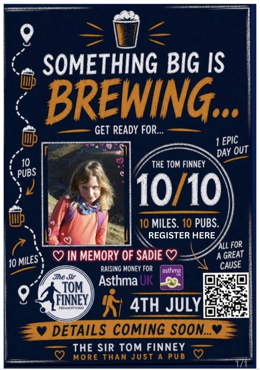 FinneyPub's tweet photo. 📧 Full registration details have now been emailed to everyone who pre-registered.
Please check your junk/spam in case it’s landed there 👀
You can still join us!
Make a suggested minimum donation of £10 to take part.
https://t.co/fYDNu2Y0sL https://t.co/74H8zyAdmH