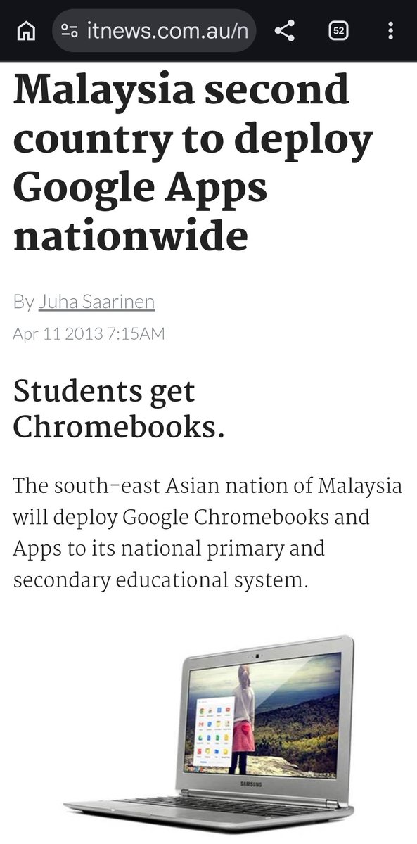 frans070707's tweet photo. @To_Evermore gimana caranya konsultan ngunci ?

Ibam usulkan=
Chormebook &amp; windows
laptop untuk sekolah yg ada PLN+internet 

menteri sebelum Nadiem mengunci spek Laptop di windows

Chormebook di dunia market leader laptop untuk sekolah SD-SMA
karena total biaya lebih murah(laptop+support) https://t.co/uB5QATE6WC