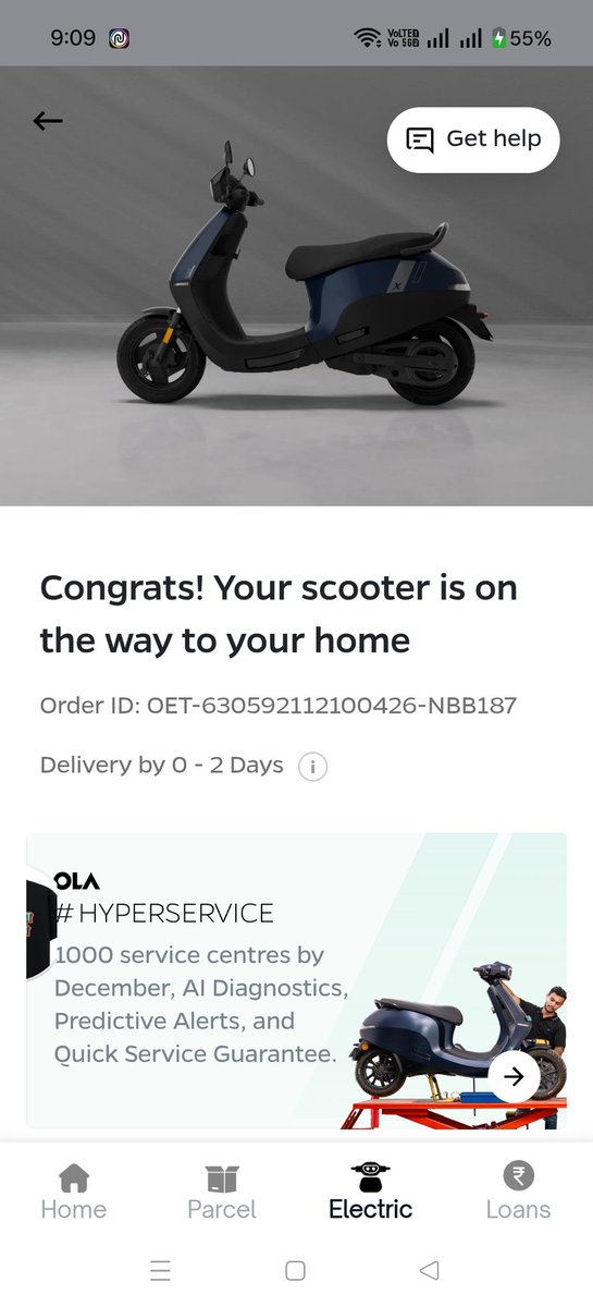 GuptaGuptaom's tweet photo. @OlaElectric  It has been more than one month, and I am still waiting for the delivery of my vehicle. This kind of delay is completely unacceptable and reflects pathetic service from OLA.1 month insurance and warranty lapsed without delivery of vehicle. https://t.co/jnPJz9lM2d