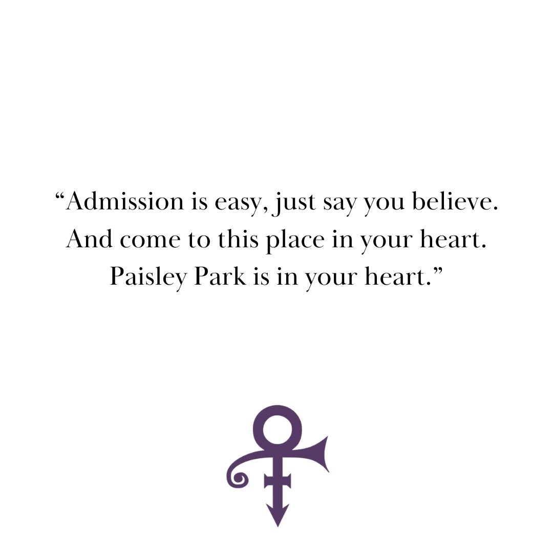 Prince tweet media