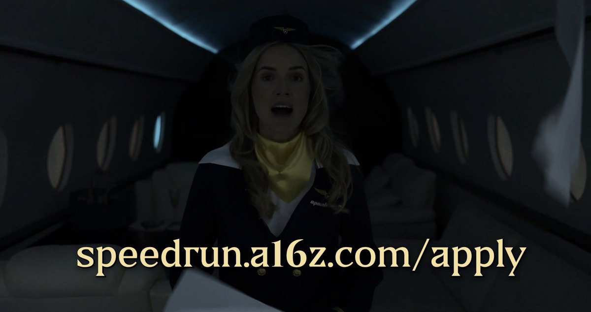a16z speedrun 🧊 tweet media