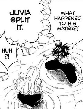 juvified's tweet photo. LMFAO juvia casually saying she split apart anchor’s poison water, also countering it like it was nothing 😭 https://t.co/WNcTW9XHWl