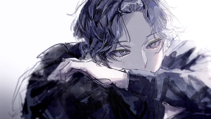 こっちにも載せちゃお 別垢で描いた ロ