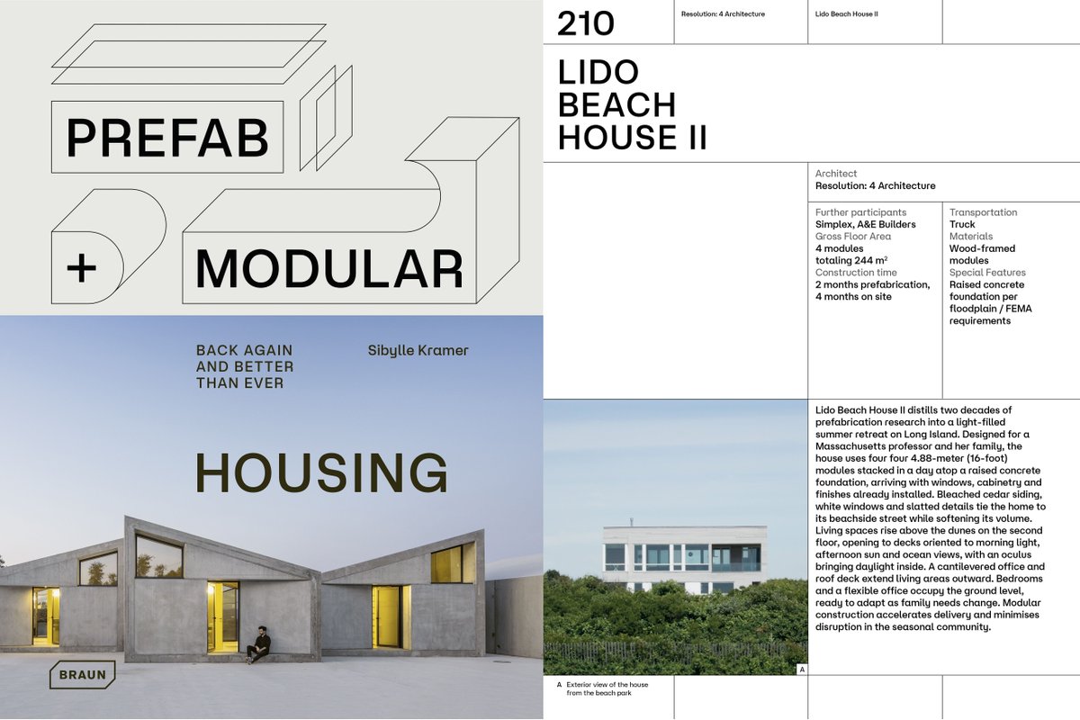 Resolution4Arch's tweet photo. Featured in Prefab &amp; Modular Housing by Braun Publishing — with three of our projects included in this volume on contemporary modular design and construction.

#modular #prefab #architecture https://t.co/qwQGotsSUd