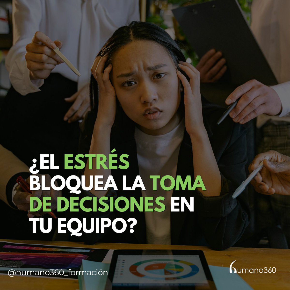 humano360's tweet photo. ¿Por qué tu empresa pierde dinero? Por el #AgotamientoProfesional. 📉

La neurociencia es clara: el estrés sostenido hackea el cerebro y bloquea la estrategia. Un equipo en modo supervivencia es un equipo que no innova. El bienestar corporativo es rentabilidad. 💼 https://t.co/NDSSiL1FRK