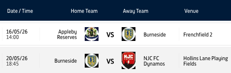 Burneside FC tweet media