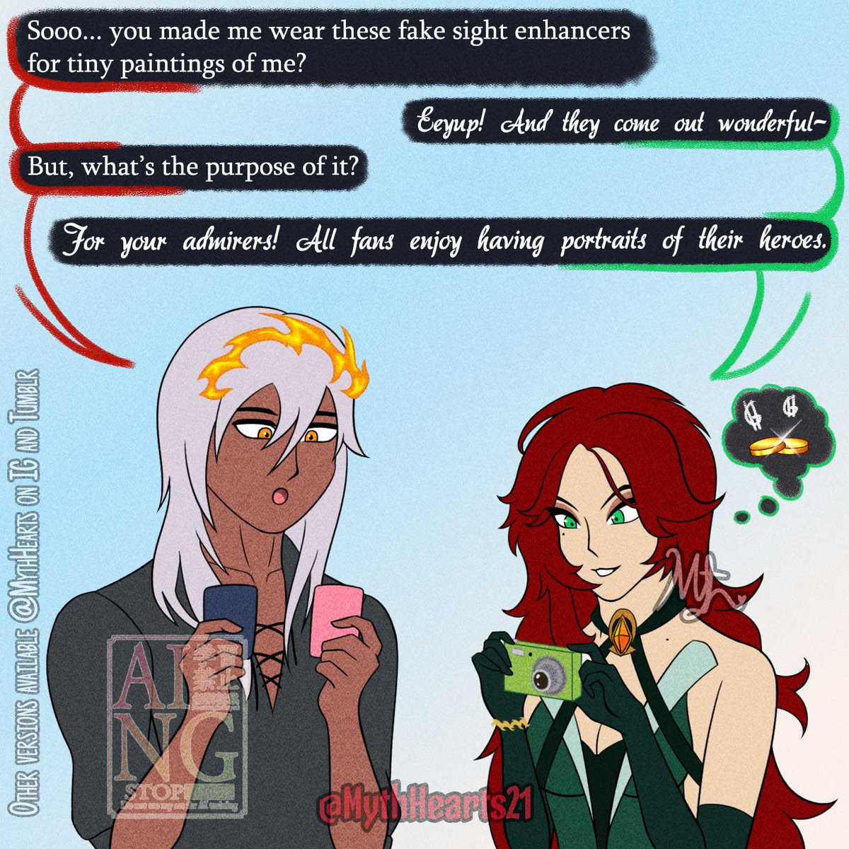 mythhearts21's tweet photo. Bonus comic to answer the question of who's responsible for these pics https://t.co/mtjUV5Xkiy