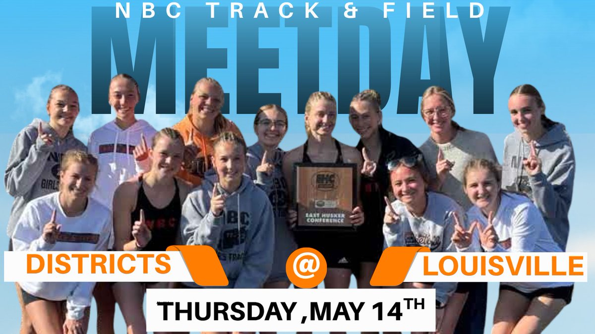 NbcTrack's tweet photo. Tomorrow is Meetday. Districts at Louisville. https://t.co/txtkbcRrcG