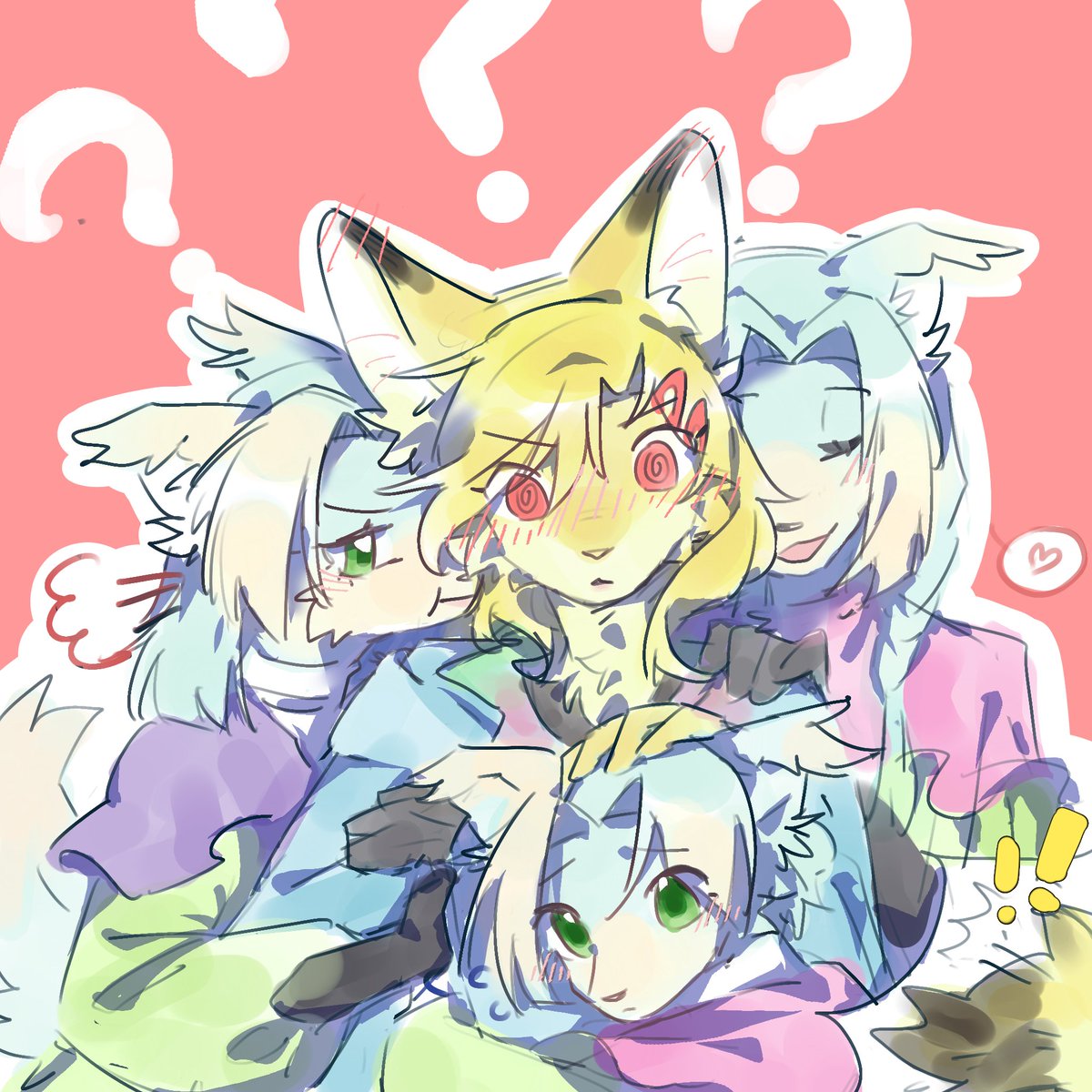 PhosphorusNine's tweet photo. 够热闹吗？
#グノーシア  #gnosia https://t.co/ngnGpwxbSL